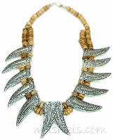 Indian ethnic necklace - click here for large view